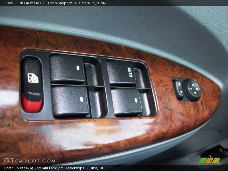 Deep Sapphire Blue Metallic / Gray 2005 Buick LaCrosse CX