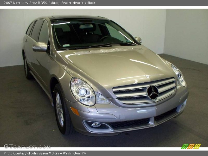 Pewter Metallic / Black 2007 Mercedes-Benz R 350 4Matic