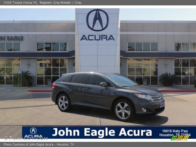 Magnetic Gray Metallic / Gray 2009 Toyota Venza V6