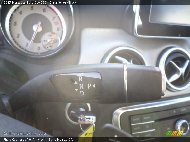 Cirrus White / Black 2015 Mercedes-Benz CLA 250