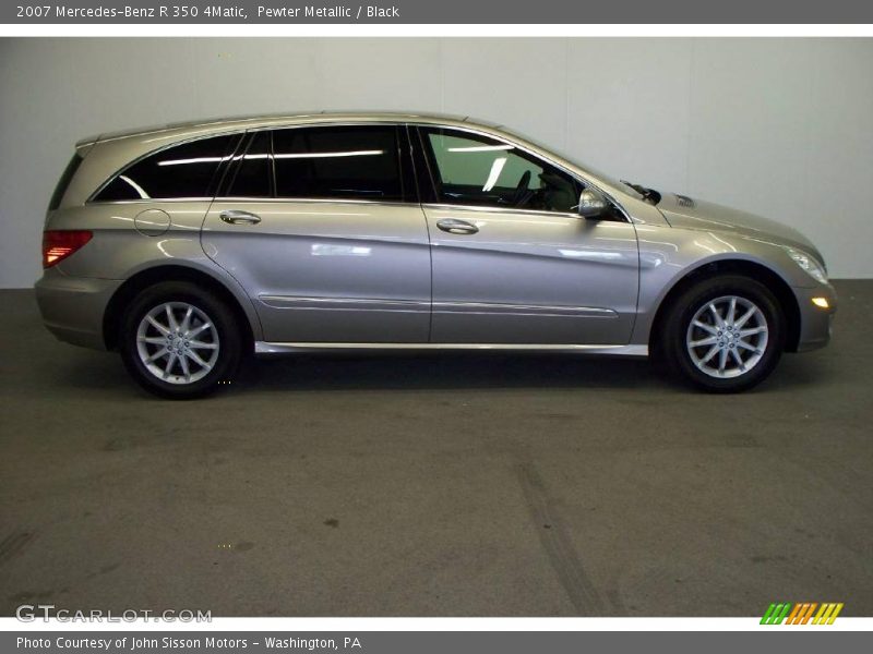 Pewter Metallic / Black 2007 Mercedes-Benz R 350 4Matic