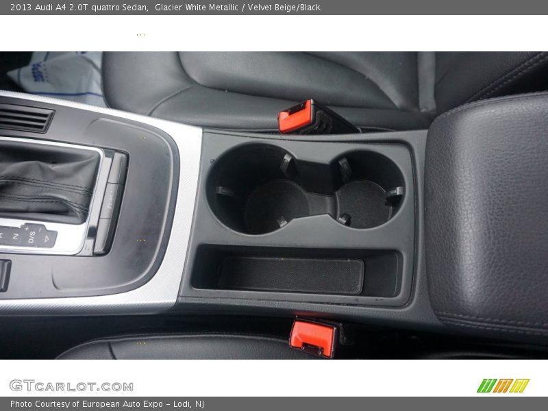 Glacier White Metallic / Velvet Beige/Black 2013 Audi A4 2.0T quattro Sedan