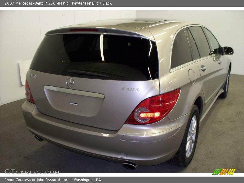 Pewter Metallic / Black 2007 Mercedes-Benz R 350 4Matic