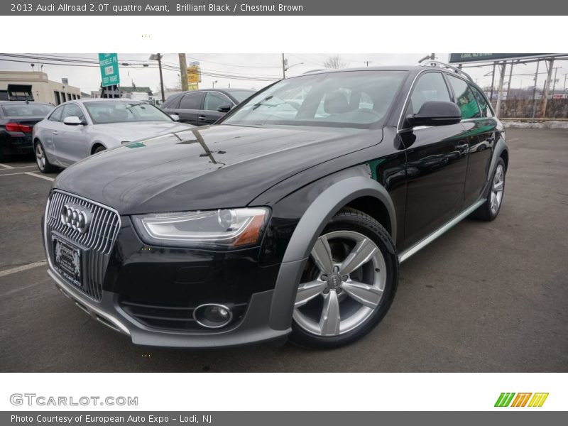 Brilliant Black / Chestnut Brown 2013 Audi Allroad 2.0T quattro Avant
