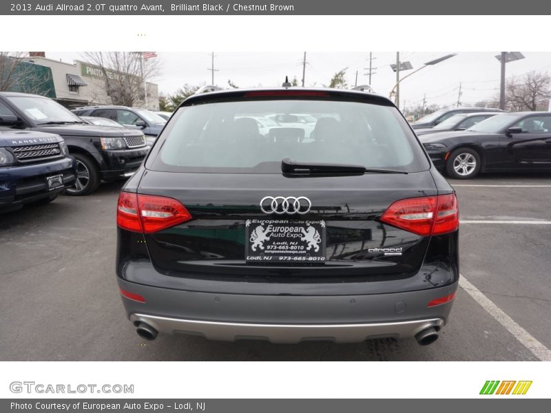 Brilliant Black / Chestnut Brown 2013 Audi Allroad 2.0T quattro Avant