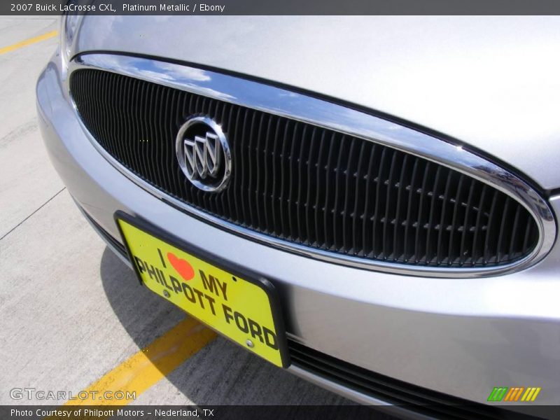 Platinum Metallic / Ebony 2007 Buick LaCrosse CXL