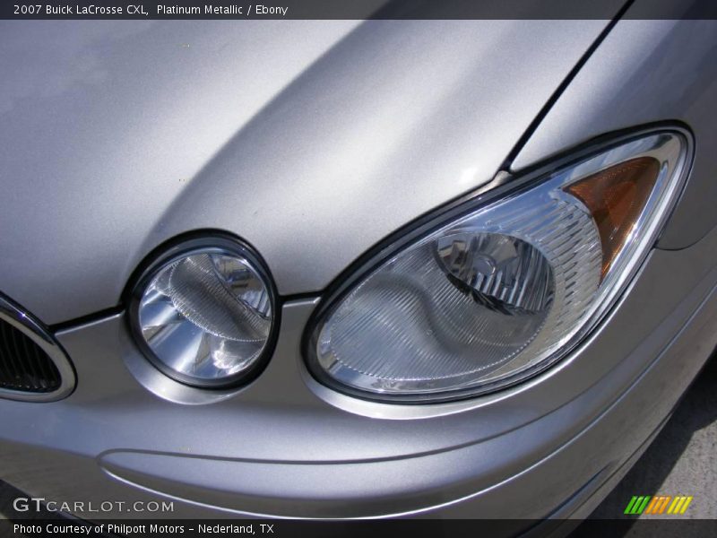 Platinum Metallic / Ebony 2007 Buick LaCrosse CXL