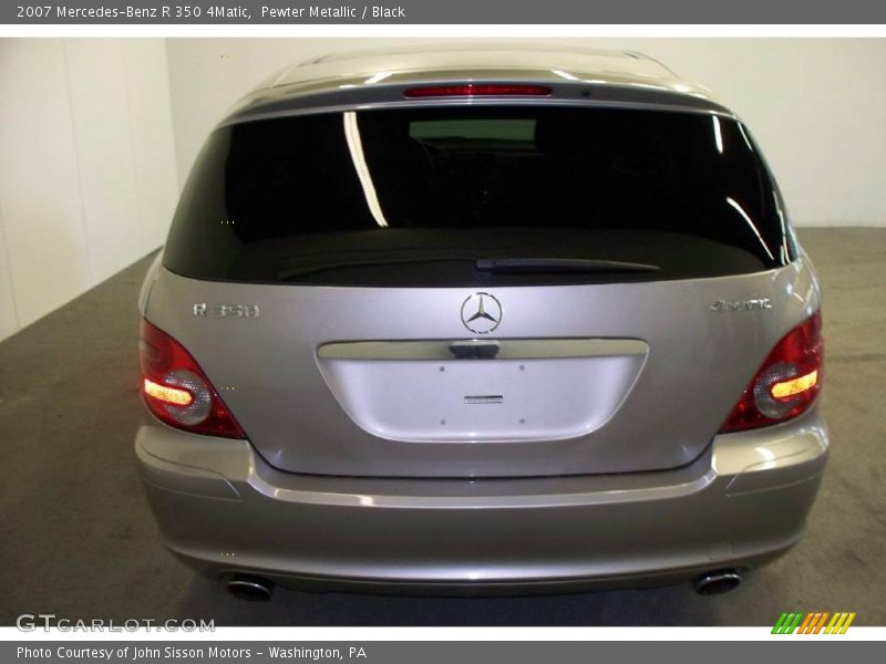 Pewter Metallic / Black 2007 Mercedes-Benz R 350 4Matic