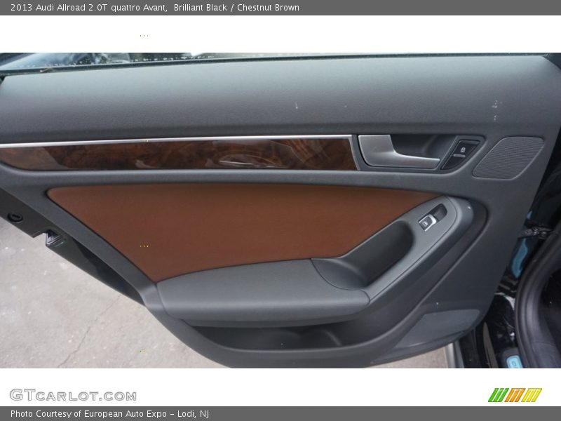 Brilliant Black / Chestnut Brown 2013 Audi Allroad 2.0T quattro Avant