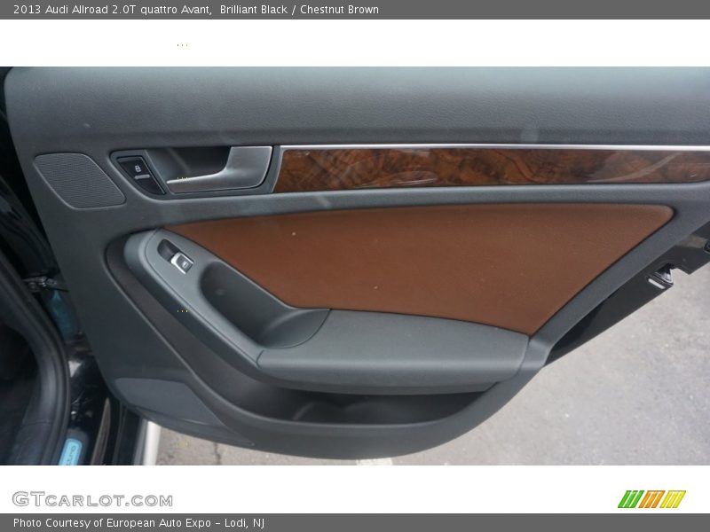 Brilliant Black / Chestnut Brown 2013 Audi Allroad 2.0T quattro Avant