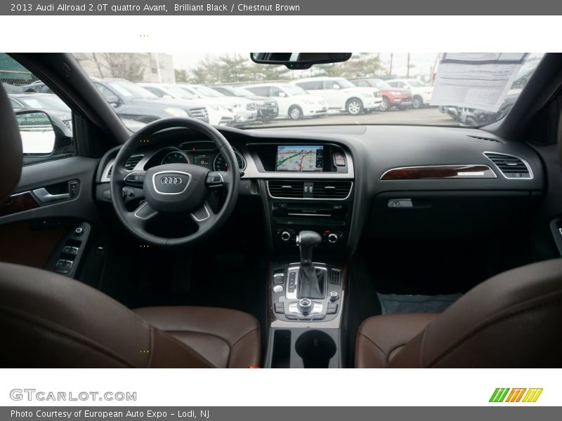 Brilliant Black / Chestnut Brown 2013 Audi Allroad 2.0T quattro Avant