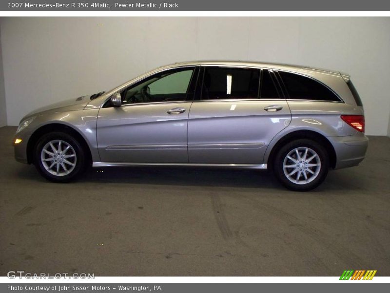 Pewter Metallic / Black 2007 Mercedes-Benz R 350 4Matic