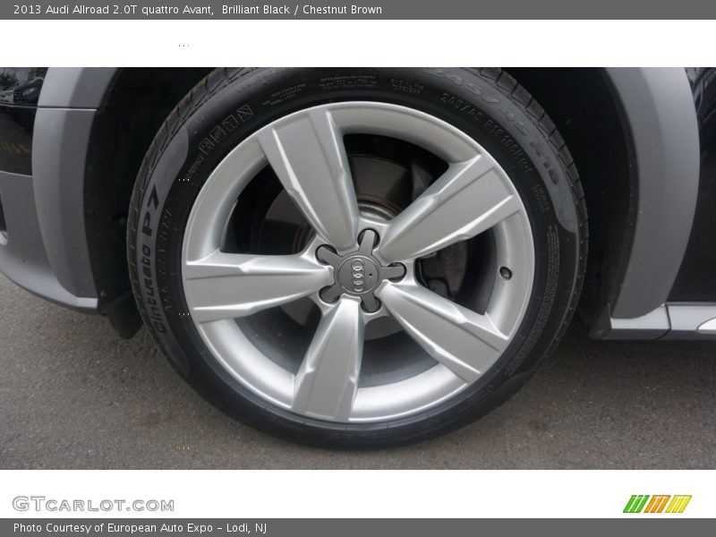 Brilliant Black / Chestnut Brown 2013 Audi Allroad 2.0T quattro Avant