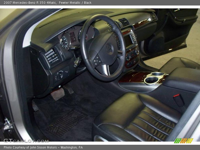 Pewter Metallic / Black 2007 Mercedes-Benz R 350 4Matic
