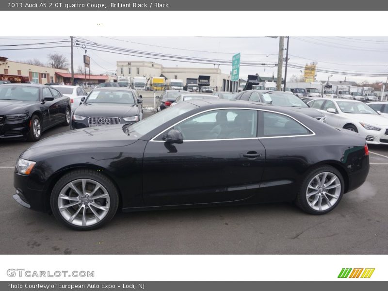 Brilliant Black / Black 2013 Audi A5 2.0T quattro Coupe