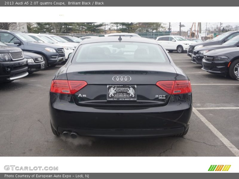 Brilliant Black / Black 2013 Audi A5 2.0T quattro Coupe