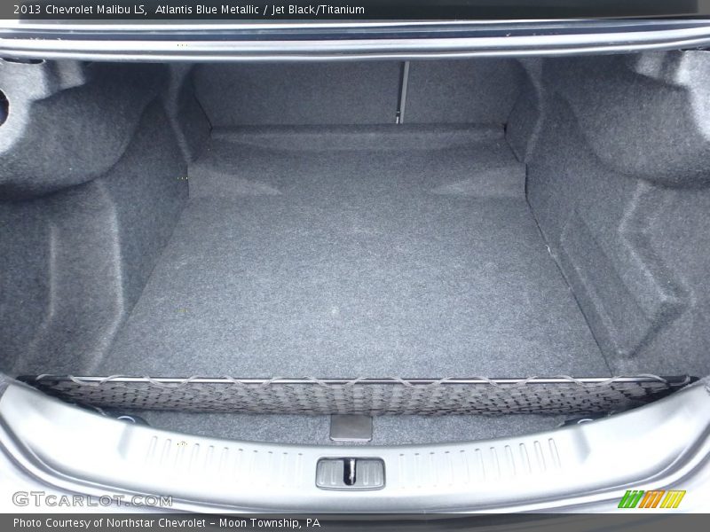 Atlantis Blue Metallic / Jet Black/Titanium 2013 Chevrolet Malibu LS