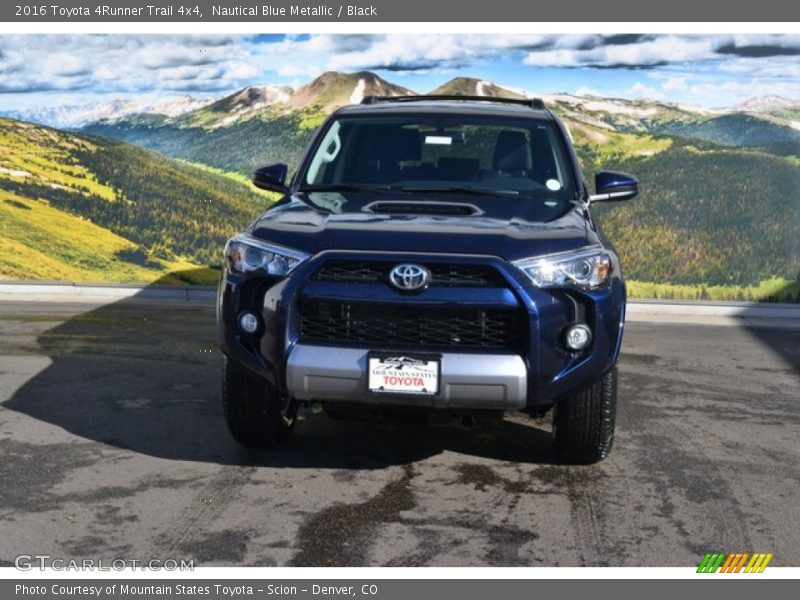 Nautical Blue Metallic / Black 2016 Toyota 4Runner Trail 4x4