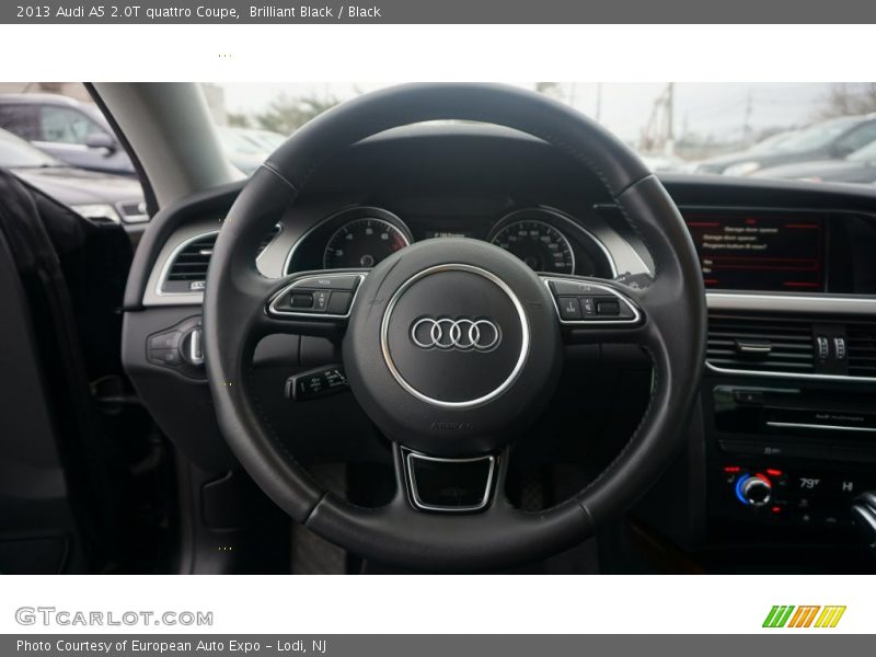 Brilliant Black / Black 2013 Audi A5 2.0T quattro Coupe