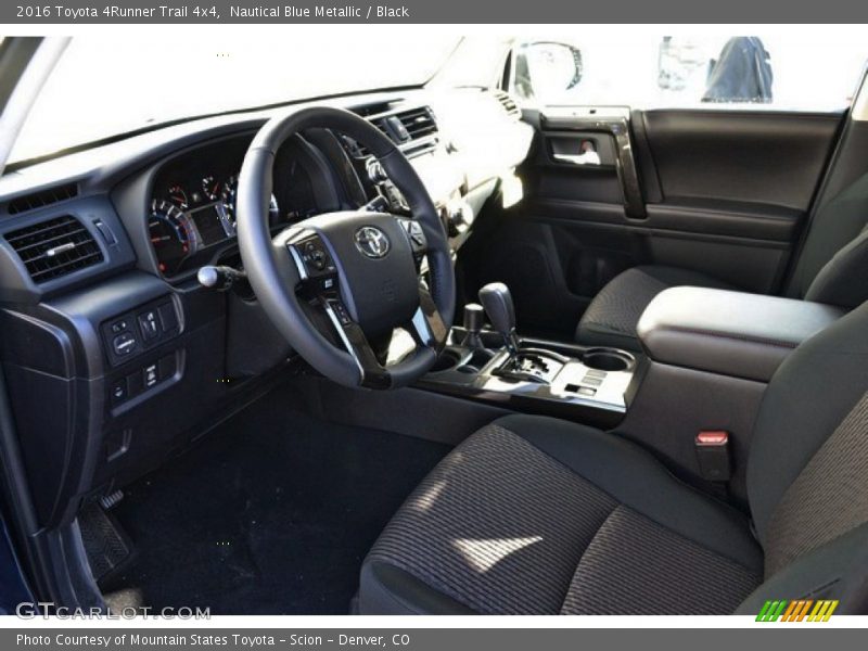 Nautical Blue Metallic / Black 2016 Toyota 4Runner Trail 4x4