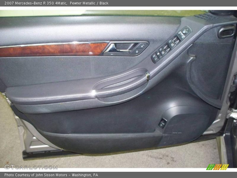 Pewter Metallic / Black 2007 Mercedes-Benz R 350 4Matic