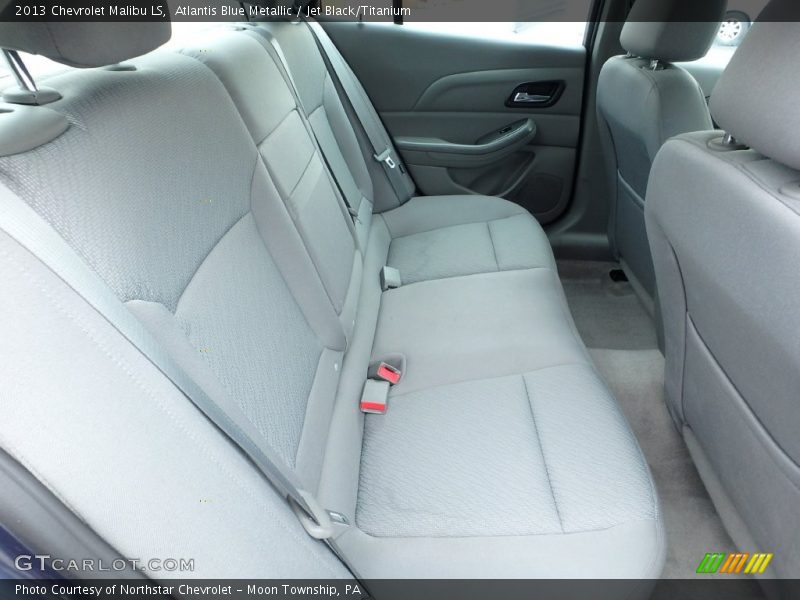Atlantis Blue Metallic / Jet Black/Titanium 2013 Chevrolet Malibu LS
