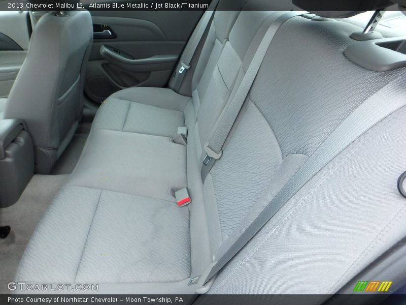 Atlantis Blue Metallic / Jet Black/Titanium 2013 Chevrolet Malibu LS