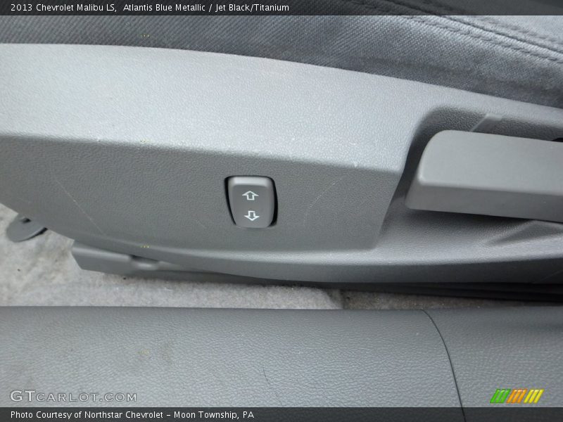 Atlantis Blue Metallic / Jet Black/Titanium 2013 Chevrolet Malibu LS