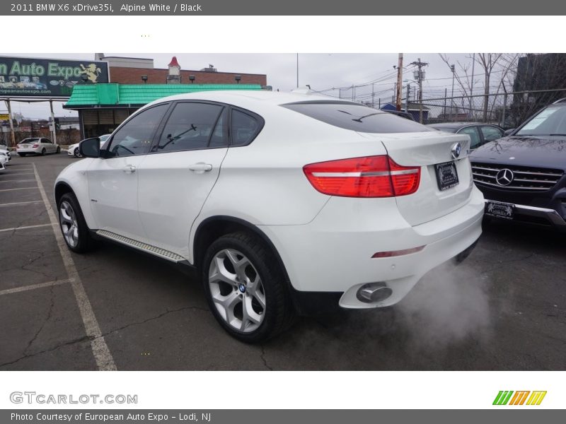 Alpine White / Black 2011 BMW X6 xDrive35i