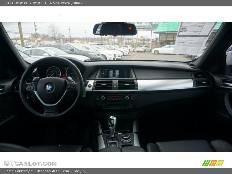 Alpine White / Black 2011 BMW X6 xDrive35i