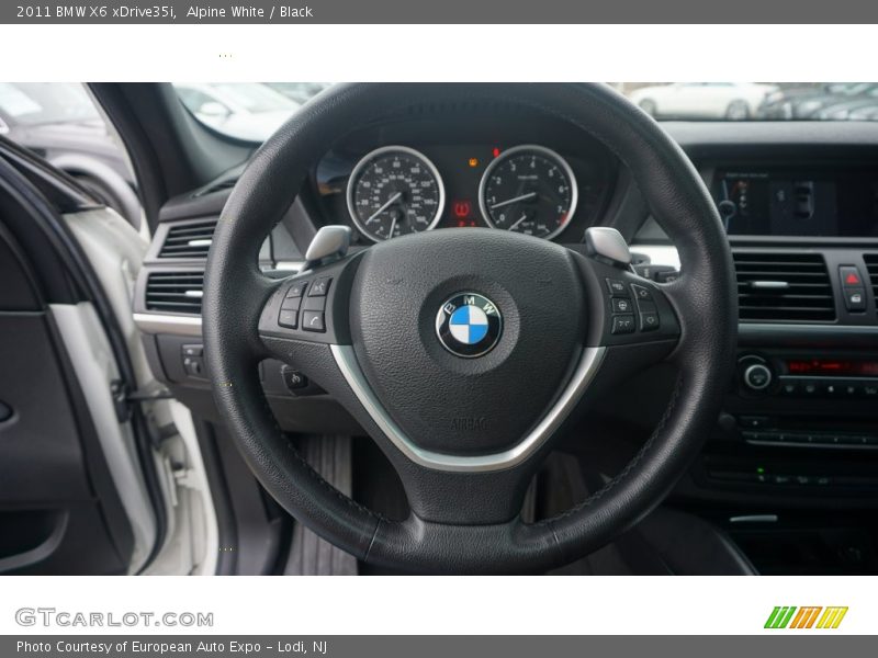Alpine White / Black 2011 BMW X6 xDrive35i