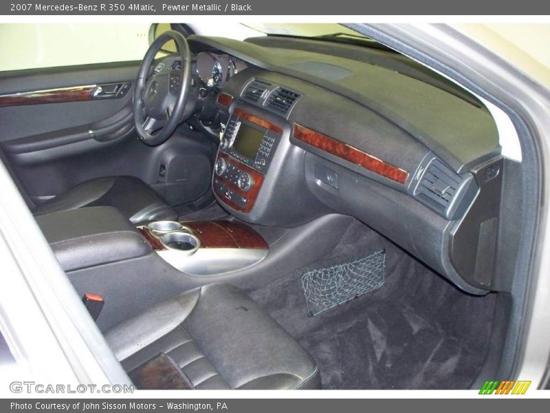 Pewter Metallic / Black 2007 Mercedes-Benz R 350 4Matic
