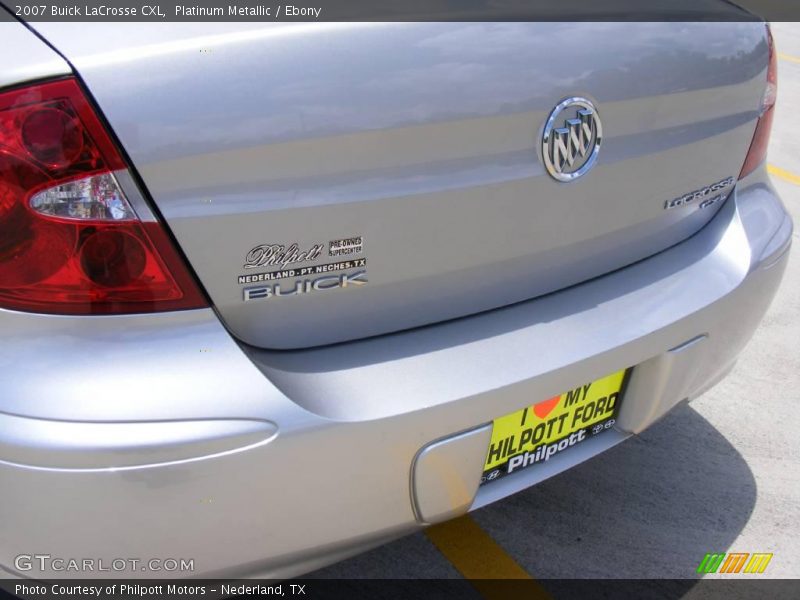 Platinum Metallic / Ebony 2007 Buick LaCrosse CXL