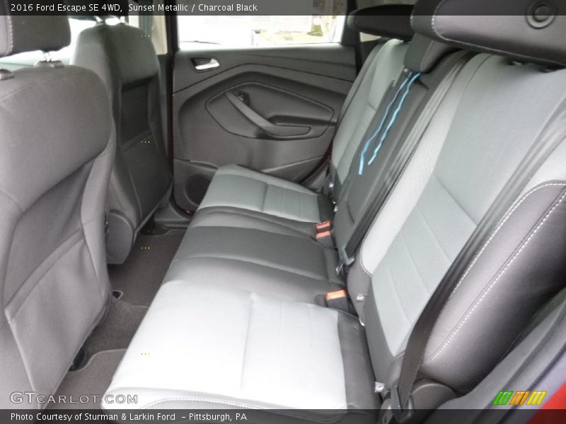 Sunset Metallic / Charcoal Black 2016 Ford Escape SE 4WD