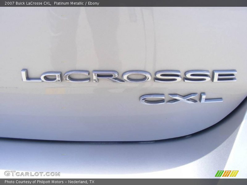 Platinum Metallic / Ebony 2007 Buick LaCrosse CXL