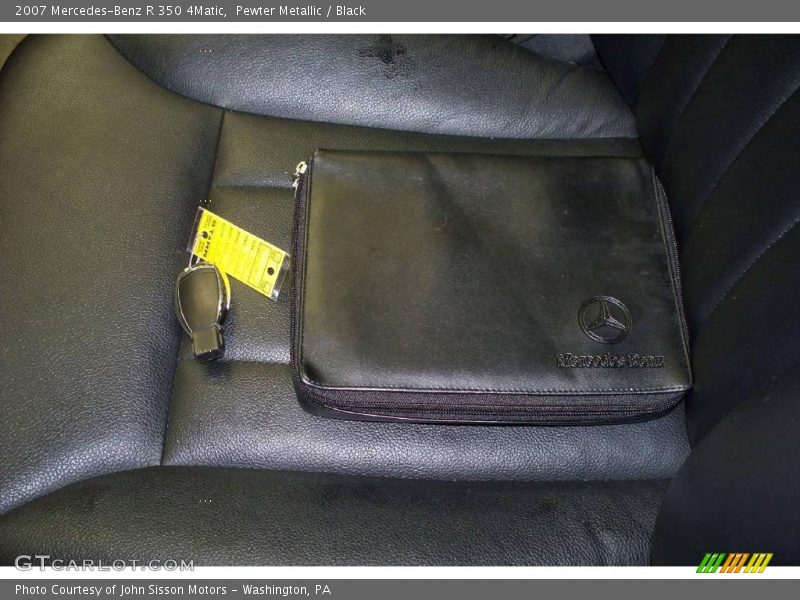 Pewter Metallic / Black 2007 Mercedes-Benz R 350 4Matic
