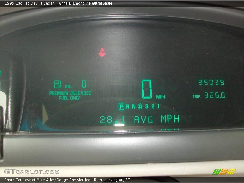 White Diamond / Neutral Shale 1999 Cadillac DeVille Sedan