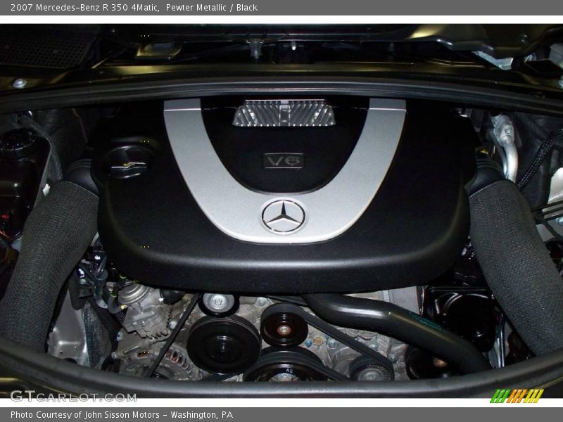 Pewter Metallic / Black 2007 Mercedes-Benz R 350 4Matic