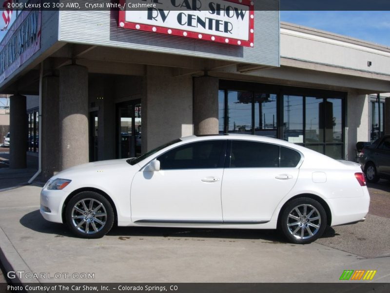 Crystal White / Cashmere 2006 Lexus GS 300 AWD