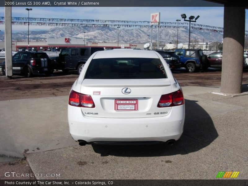Crystal White / Cashmere 2006 Lexus GS 300 AWD