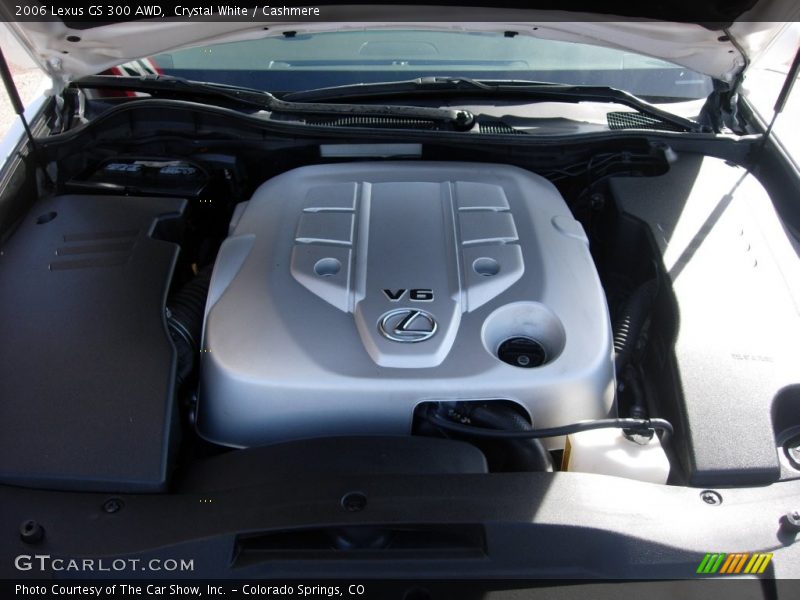 Crystal White / Cashmere 2006 Lexus GS 300 AWD