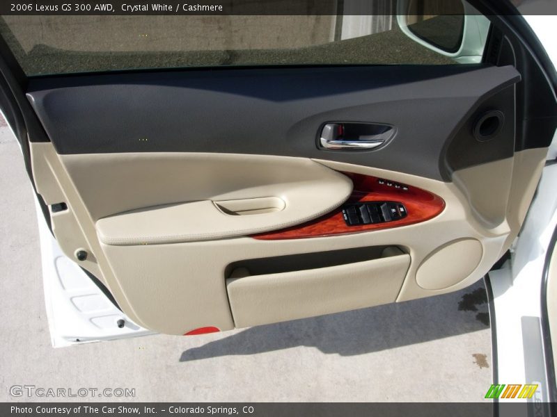 Crystal White / Cashmere 2006 Lexus GS 300 AWD