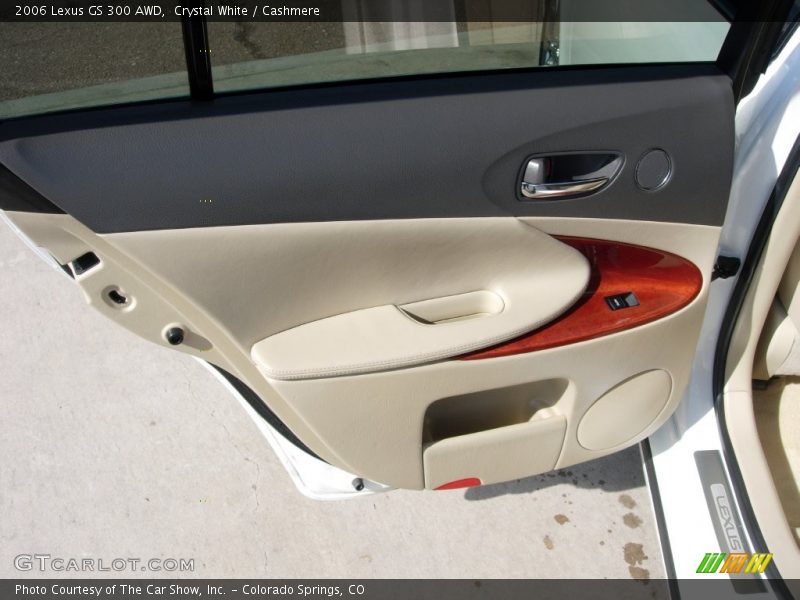 Crystal White / Cashmere 2006 Lexus GS 300 AWD