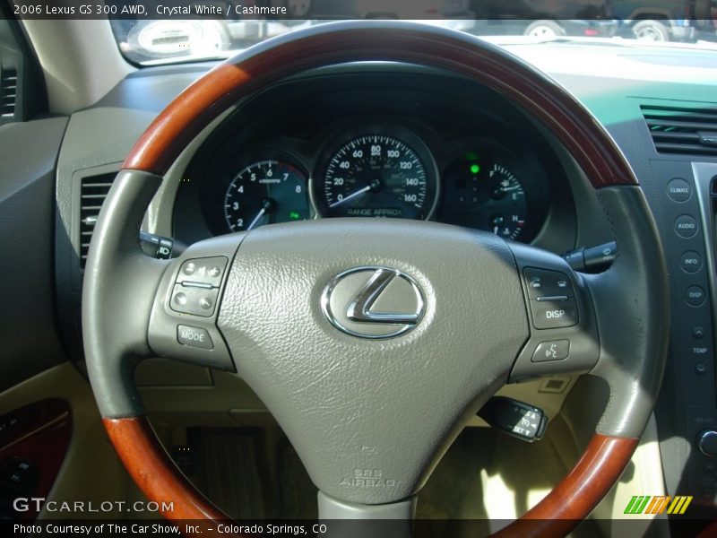 Crystal White / Cashmere 2006 Lexus GS 300 AWD