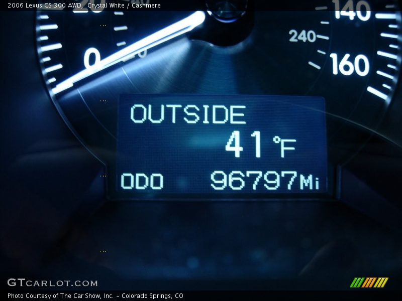 Crystal White / Cashmere 2006 Lexus GS 300 AWD