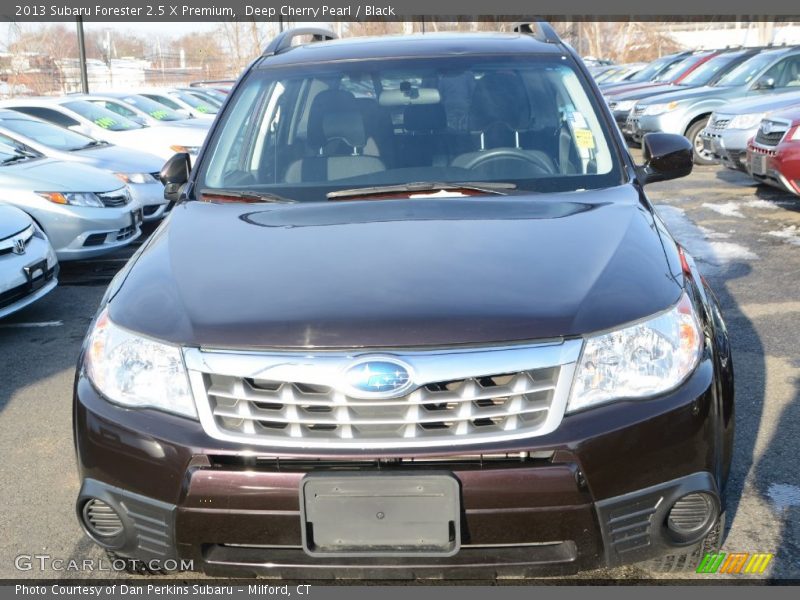 Deep Cherry Pearl / Black 2013 Subaru Forester 2.5 X Premium