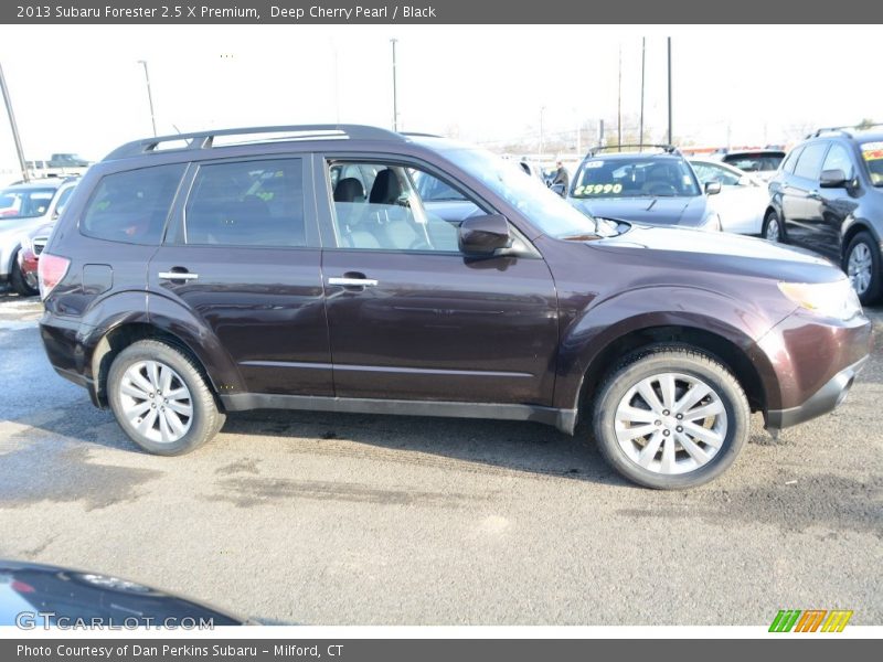 Deep Cherry Pearl / Black 2013 Subaru Forester 2.5 X Premium