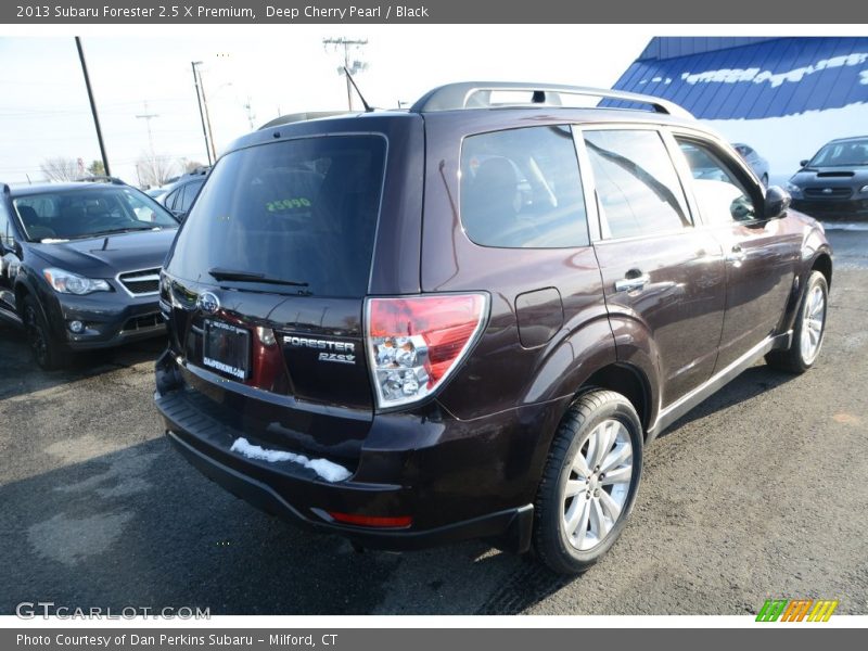 Deep Cherry Pearl / Black 2013 Subaru Forester 2.5 X Premium