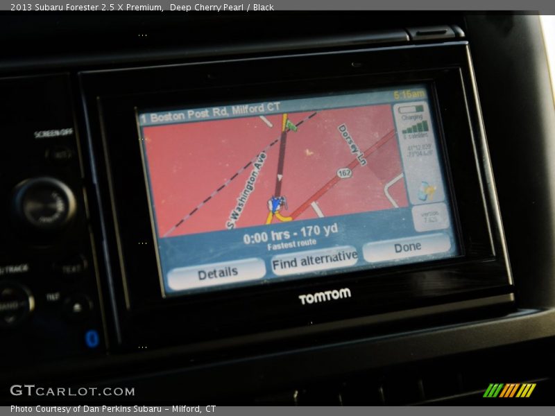 Deep Cherry Pearl / Black 2013 Subaru Forester 2.5 X Premium