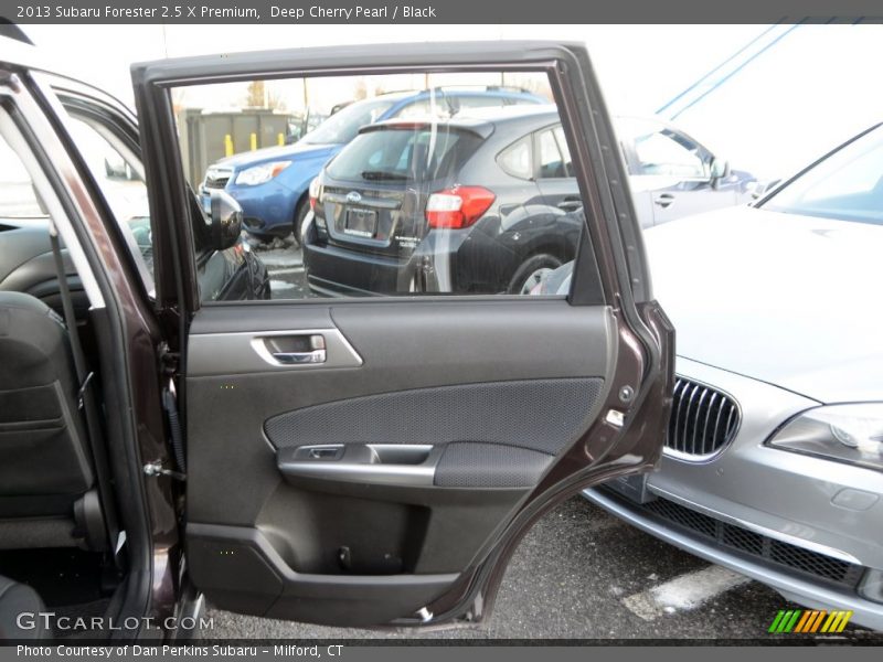 Deep Cherry Pearl / Black 2013 Subaru Forester 2.5 X Premium